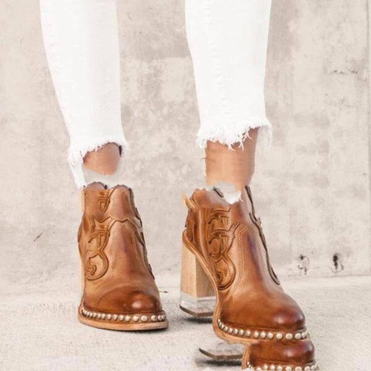 Bottes d’automne et d’hiver 2021, style européen et américain